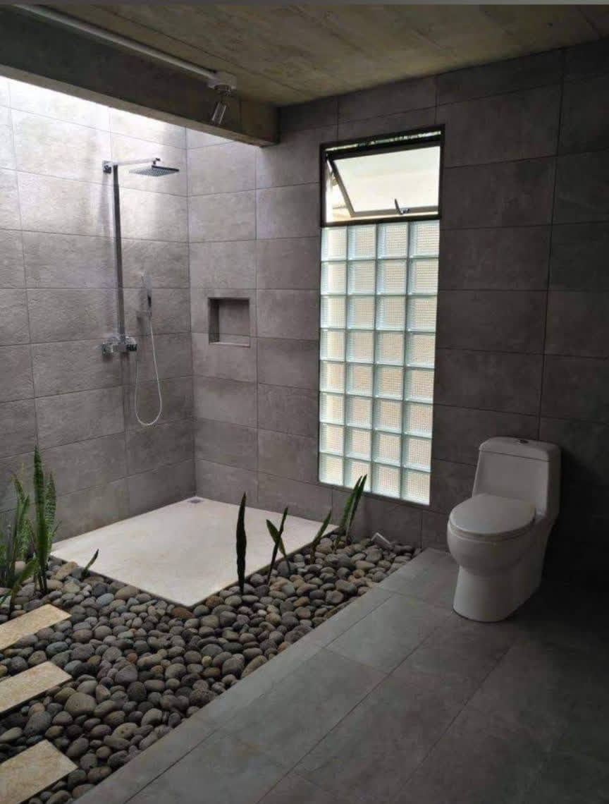 Stone Garden Bathroom — Interior Fit-Out